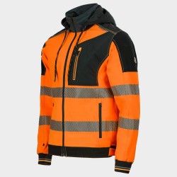 Работно мъжко яке REVOLT HV 4STRETCH ORANGE