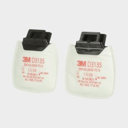 Двойка прахов филтър 3M Secure Click D3125 P2 R 