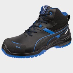 Високи работни обувки PUMA KRYPTON MID S3S ESD FO SR BLUE