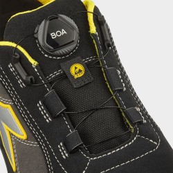 Мъжки работни обувки DIADORA RUN A.BOX MSTR BOA LOW S3S FO SR SC ESD BLACK/GREY