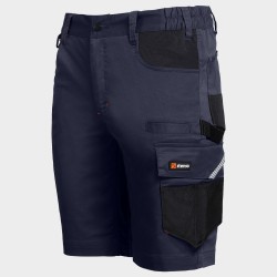 Работни къси панталони Kastor Stretch DARK BLUE/BLACK