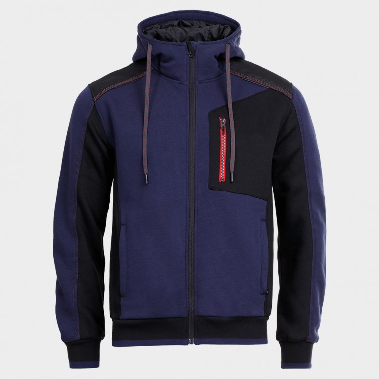 Удобен работен суитшърт REVOLT 2.0 DARK BLUE/BLACK