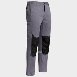 Мъжки работен панталон MELBOURNE STRETCH GREY/BLACK