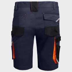 Работни къси панталони Kastor Stretch DARK BLUE/BLACK