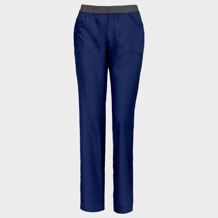 Медецински дамски панталон CHEROKEE SLIM DARK BLUE CKE1124A