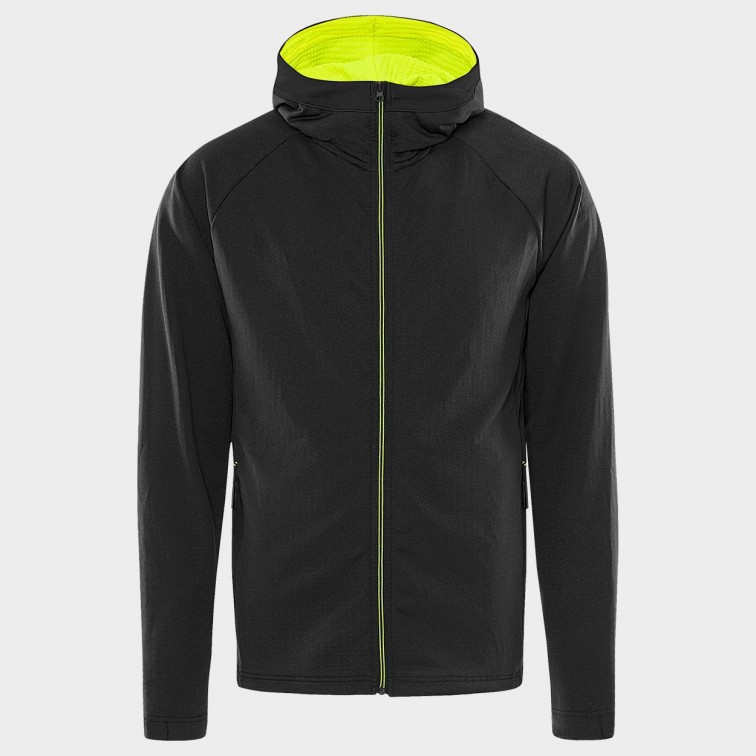 Практично работно яке FRISTADS FUNCTIONAL HOODED 4-STRETCH BLACK