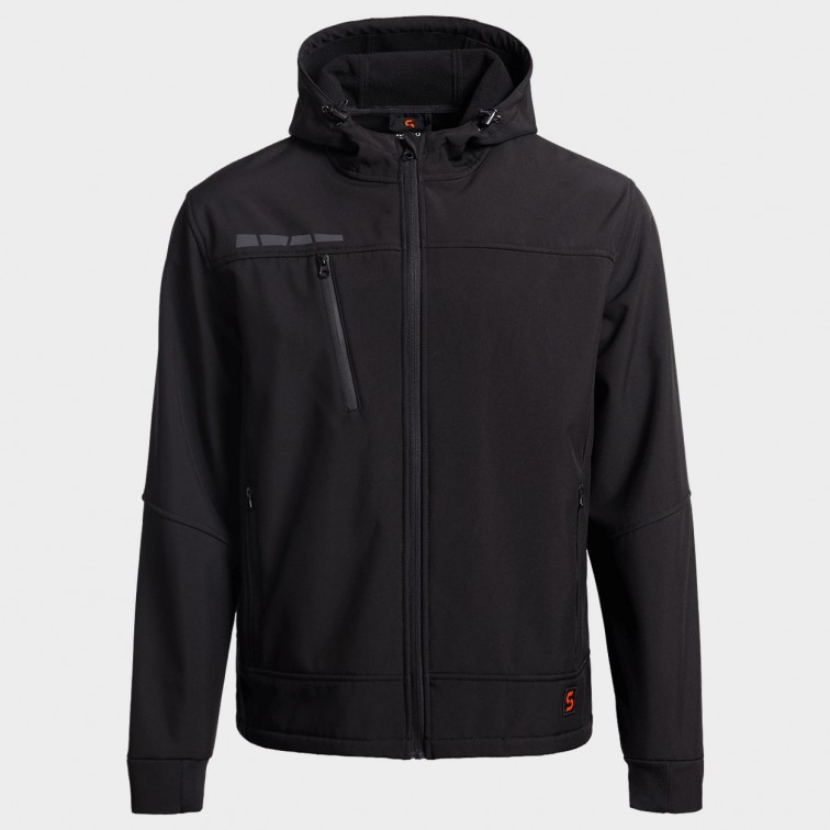 Мъжко работно яке RUNE SOFTSHELL BLACK