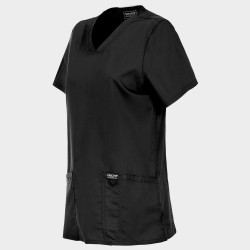 Медицинска дамска туника CHEROKEE V-NECK BLACK WWE620