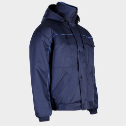 Работно яке в синьо ZETA5 COTTON 