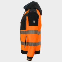 Работно мъжко яке REVOLT HV 4STRETCH ORANGE