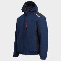 Зимно работно яке Револт SOFTSHELL - тъмносиньо и черно