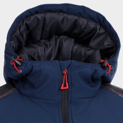 Зимно работно яке Револт SOFTSHELL - тъмносиньо и черно