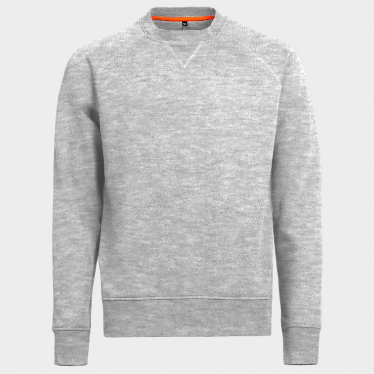Мъжки суитшърт REMO PRO GREY MELANGE