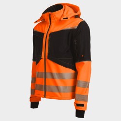 Удобно софтшел яке PRISMA 2.0 HV ORANGE/BLACK