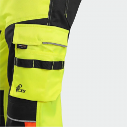 Жълт светлоотразителен панталон BENSON HV Trousers 