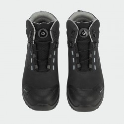 Високи обувки с бомбе DEFENDER FIT HI S3S - Черен
