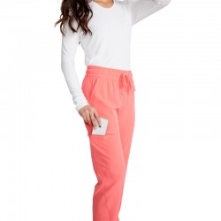 Стилен медицински панталон ALLURA CKA184P - Soft Pomegranate