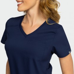 Елегантна медицинска туника AURELIA Tunic - Тъмносин