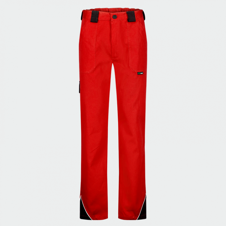 Летен панталон ARES Trousers - Червен / Черен