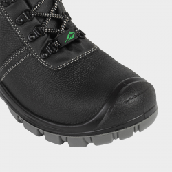 Високи обувки с бомбе COBRA HI S3S - Черен