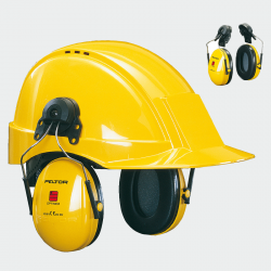 Жълти антифони за каска 26dB Optime™ I H510P3E-405-GU  