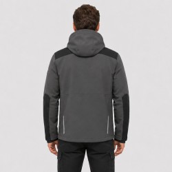 Модерно софтшел яке DAYTONA softshell - Сив
