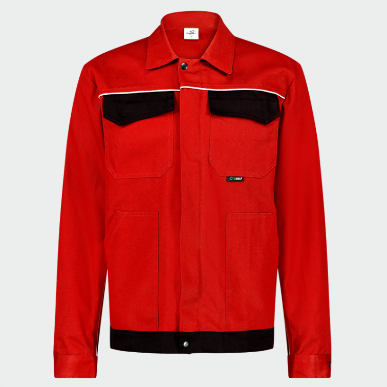 Лятно яке ARES Jacket - Червен / Черен