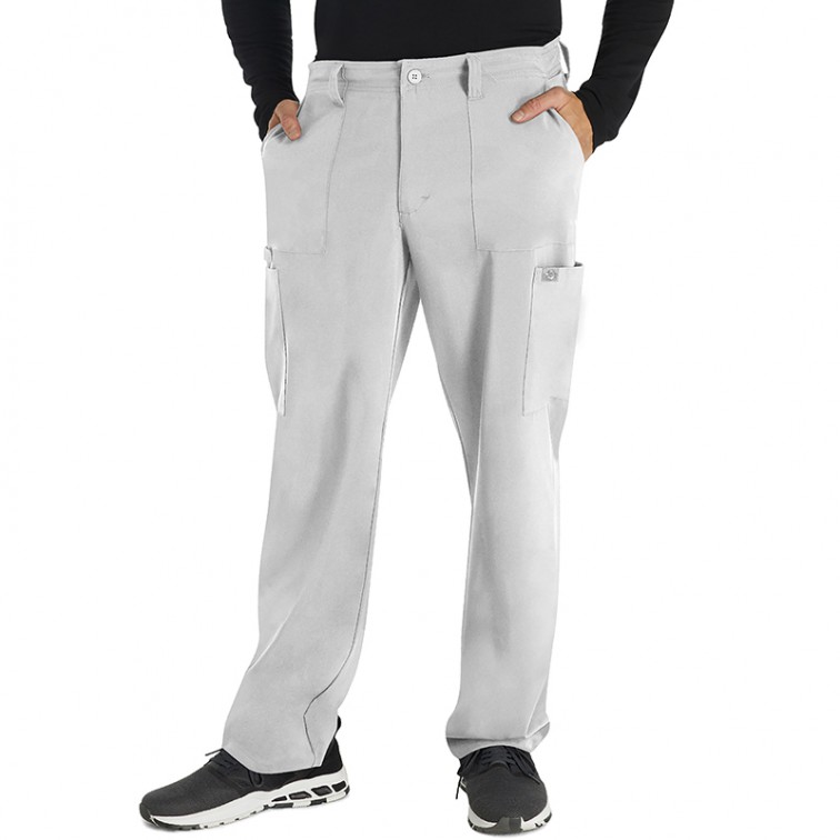 Мъжки медицински панталон DICKIES DKE015 - Бял