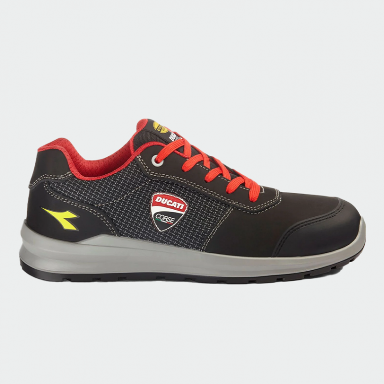 Черни работни обувки с бомбе SPEEDY RACE LOW S3S 