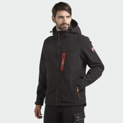 Черно софтшел яке JACKET DUCATI 