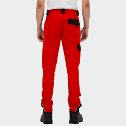 Летен панталон ARES Trousers - Червен / Черен