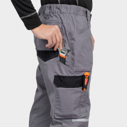 Летен панталон DRIFT CANVAS Trousers Сив - Сив