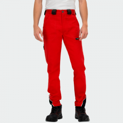 Летен панталон ARES Trousers - Червен / Черен