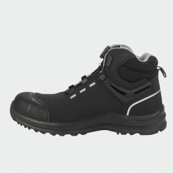 Високи обувки с бомбе DEFENDER FIT HI S3S - Черен