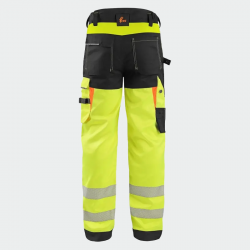 Жълт светлоотразителен панталон BENSON HV Trousers 