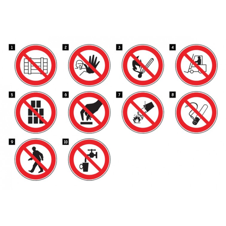 Забранаяващи знаци SIGN PRO